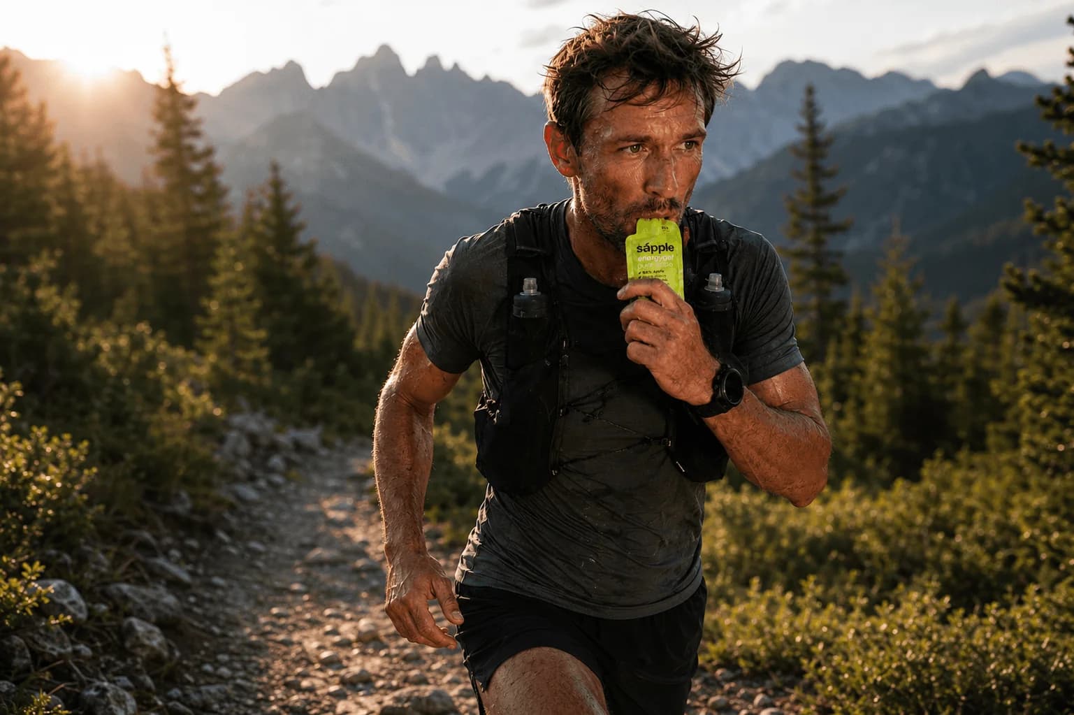 Trailrunner unterwegs in den Südtiroler Bergen